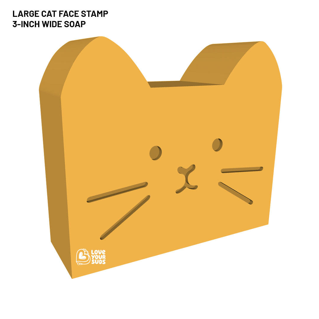 Kawaii Face Soap Stamp