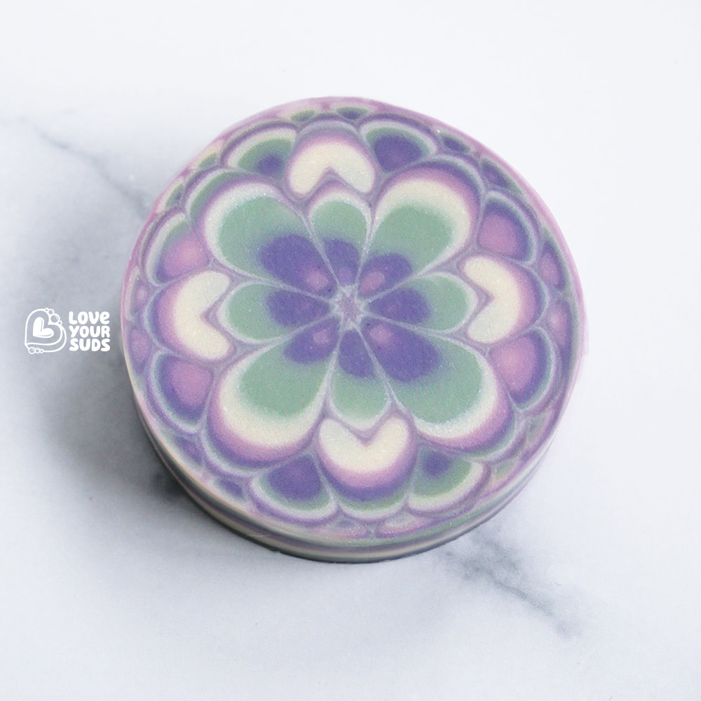 Flower 01 Pull-Through Soap Shaper by Love Your Suds (Acrylic)